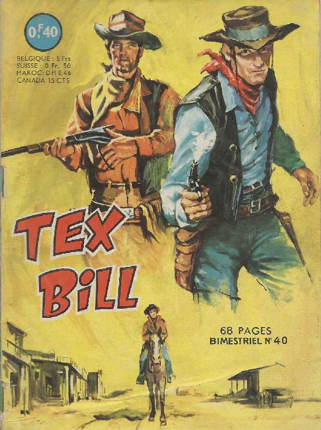 Scan de la Couverture Tex Bill n 40